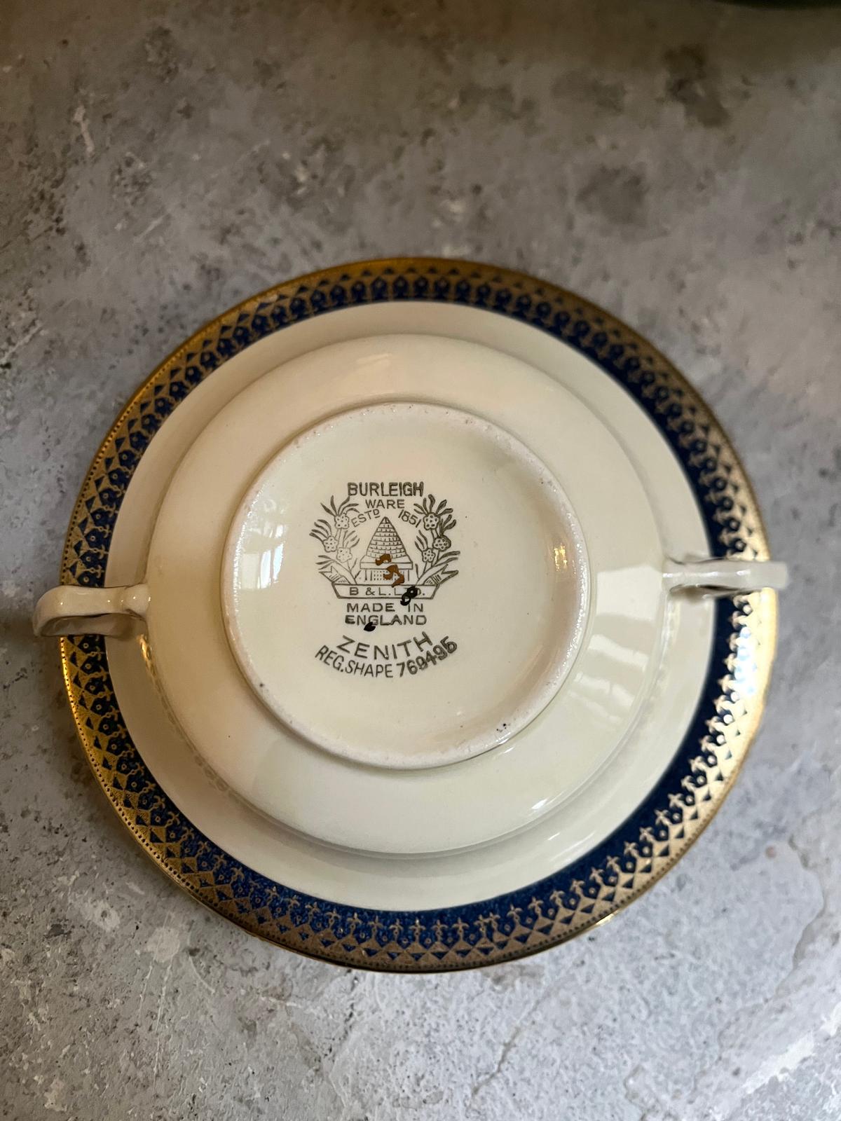 Komplet Bulionówka ze spodkiem i talerzykiem Zenith - obrazek 10