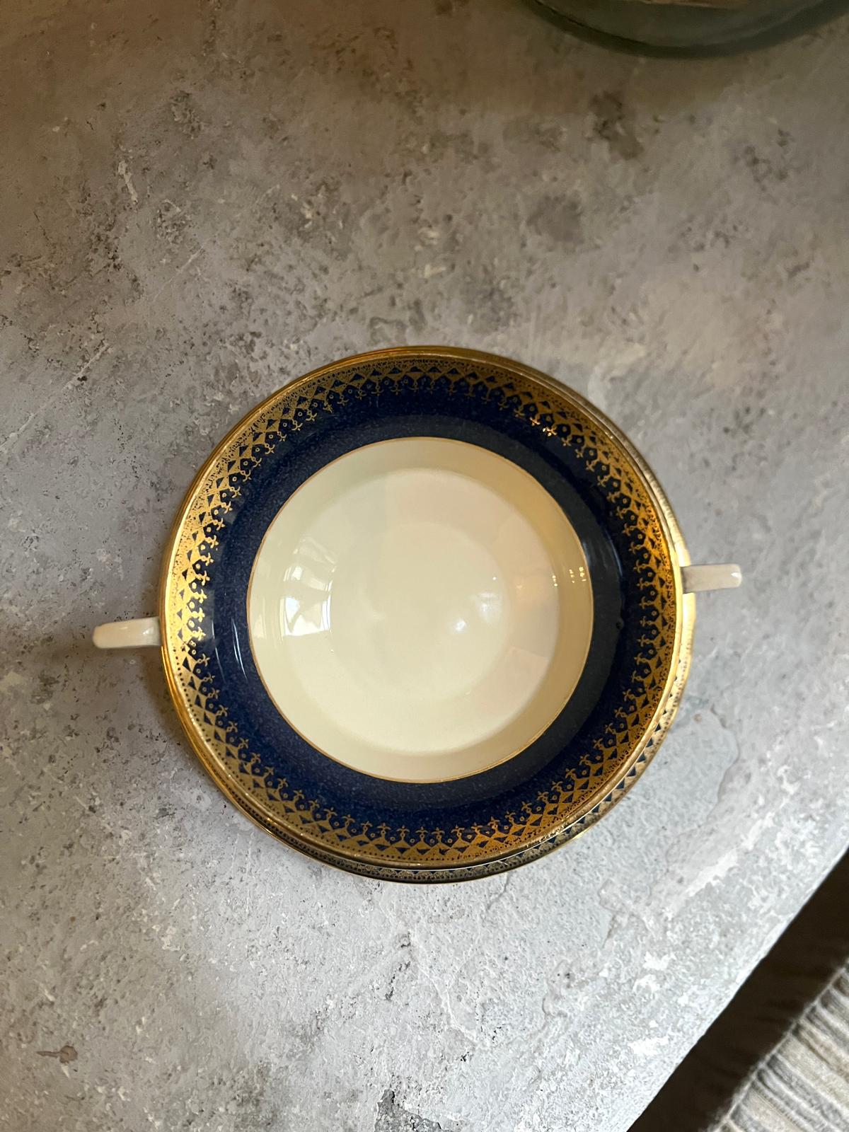 Komplet Bulionówka ze spodkiem i talerzykiem Zenith - obrazek 8