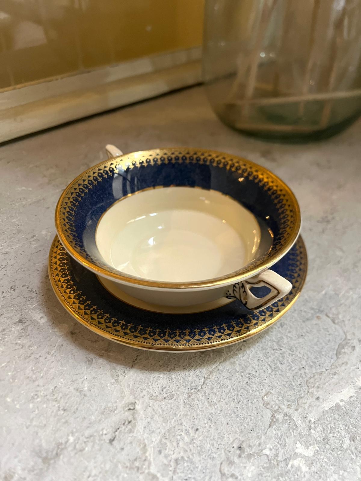 Komplet Bulionówka ze spodkiem i talerzykiem Zenith - obrazek 6