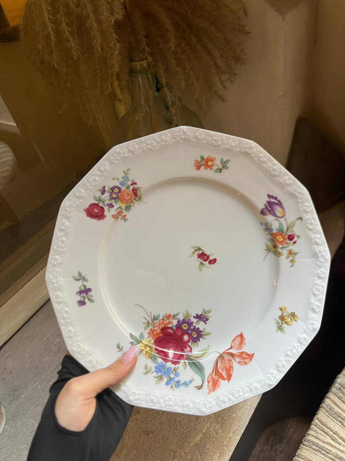 Talerz obiadowy płytki/podtalerz 27 cm - obrazek 5