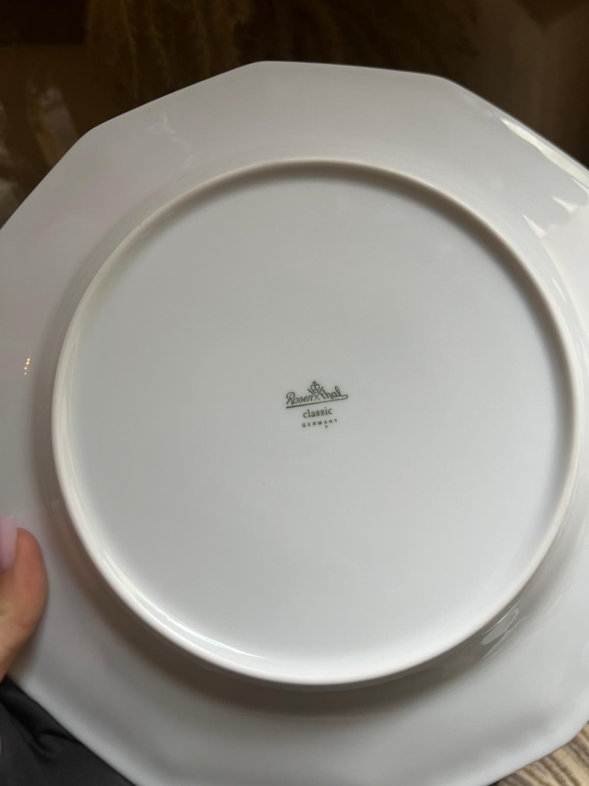 Talerz obiadowy płytki/podtalerz 27 cm - obrazek 6