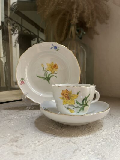 Zestaw Trio – Filiżanka do Kawy Miśnia