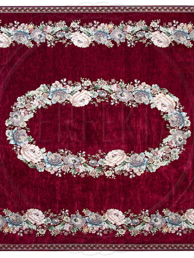 Gobelin Bordowy 160x220cm