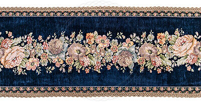 Gobelin/ Bieżnik Granatowy