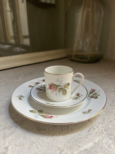 Trio-Filiżanka do Espresso Rosenthal Róża