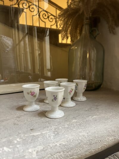 6 sztuk – Kieliszków na jajka Rosenthal Maria Bukiet Letni