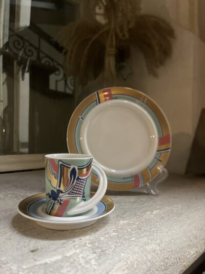 Trio do espresso Rosenthal Cupola nr 1