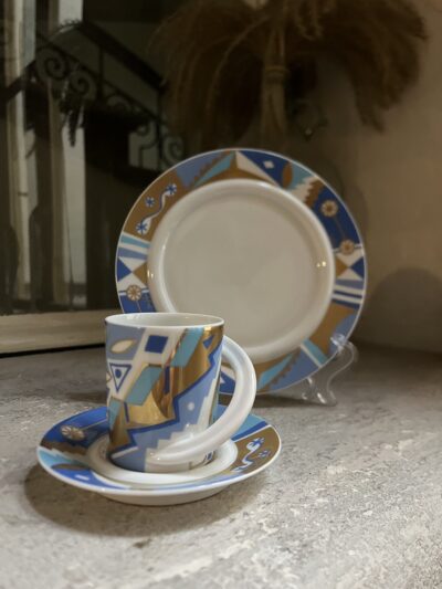 Trio do espresso Rosenthal Cupola nr 6