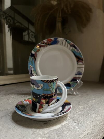 Trio do espresso Rosenthal Cupola nr 4