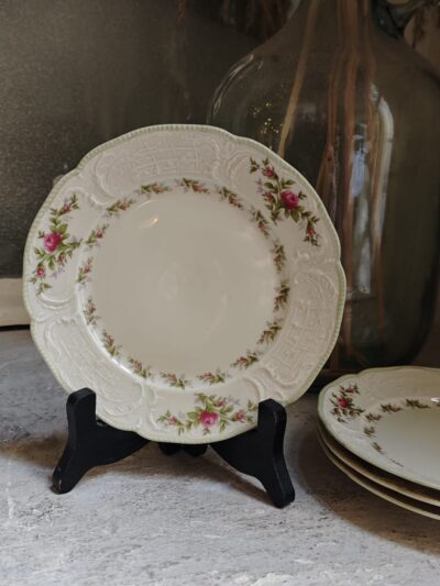 Zestaw talerzyków 4 sztuki Rosenthal Sanssouci 10 róż 
