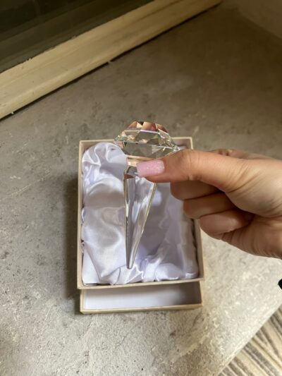 Korek Kryształowy do wina Rosenthal Versace