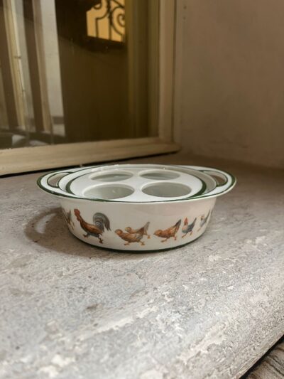 Patera na Jajka Rosenthal – Motyw kur i koguta 1907 rok