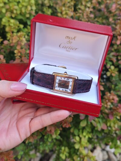 Cartier Vermeil Tank Trinity