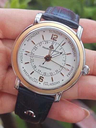 Maurice Lacroix Two Tone Masterpiece Cinq Aiguilles