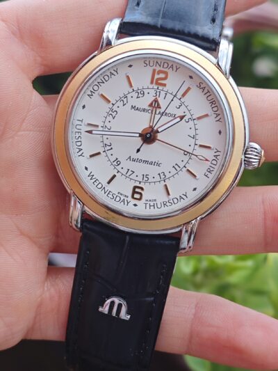 Maurice Lacroix Two Tone Masterpiece Cinq Aiguilles