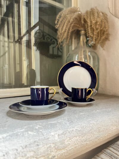 Filiżanka Trio Rosenthal kobalt
