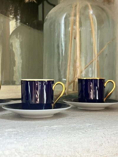 Filiżanka Duo Rosenthal kobalt