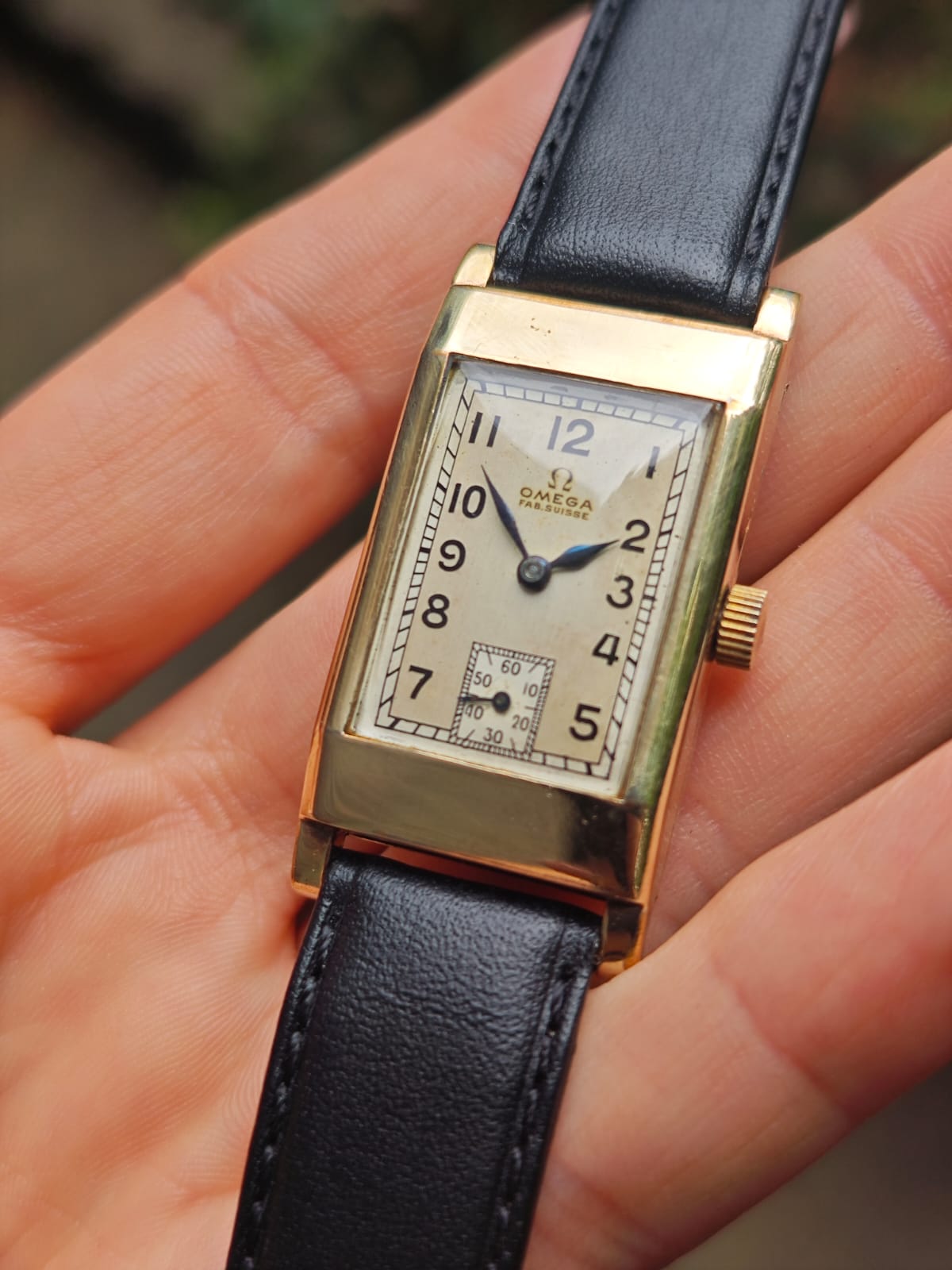 Omega prostokąt 1938 rok - obrazek 3