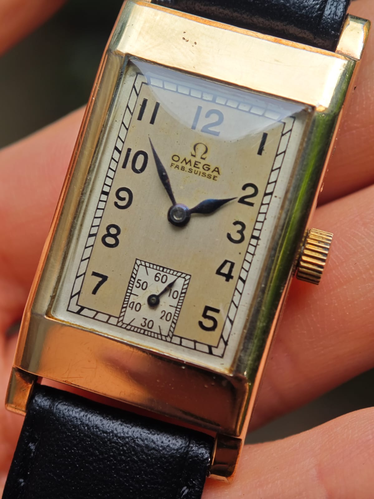 Omega prostokąt 1938 rok