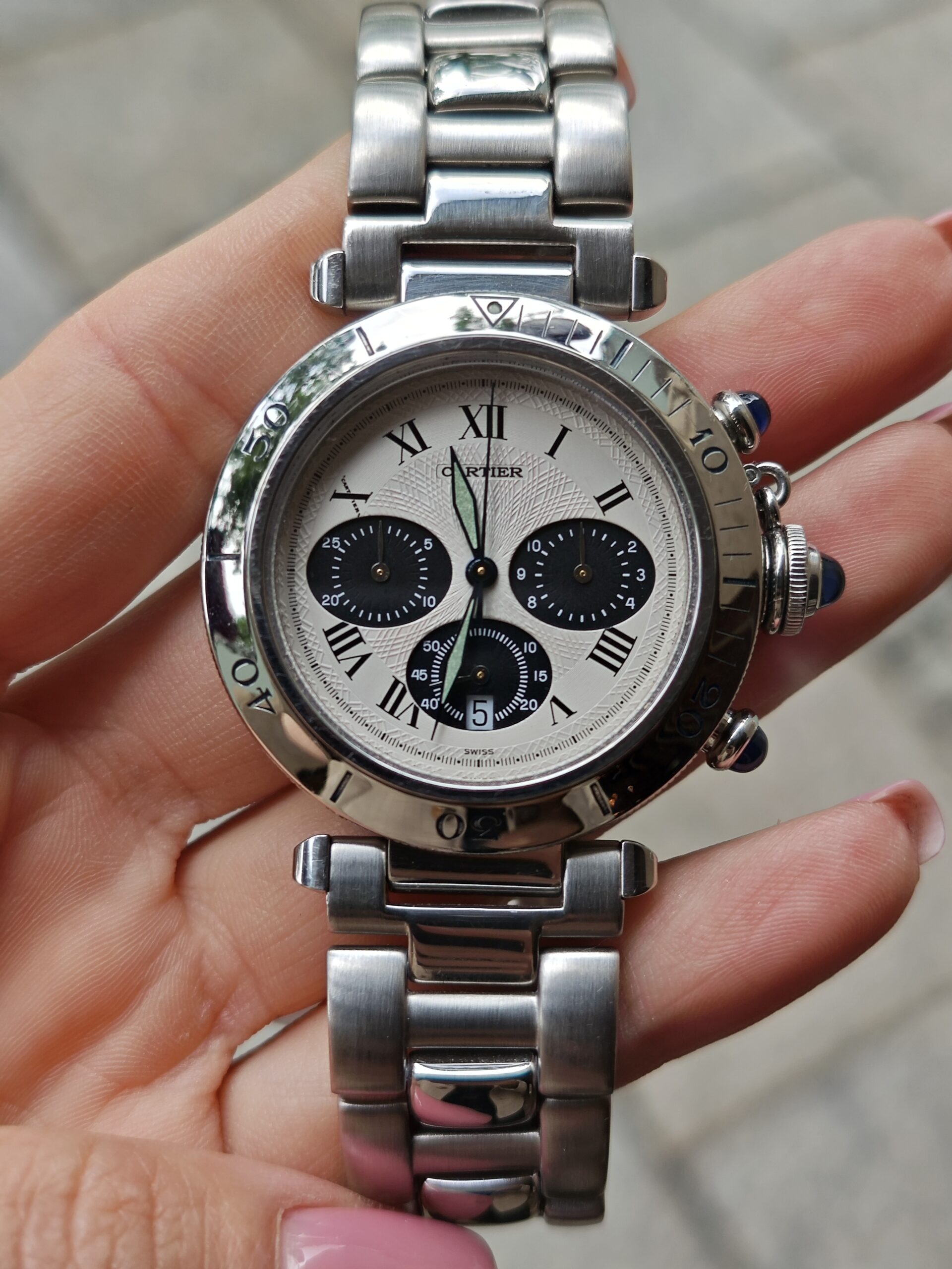 Cartier Pasha Chronograf - obrazek 3