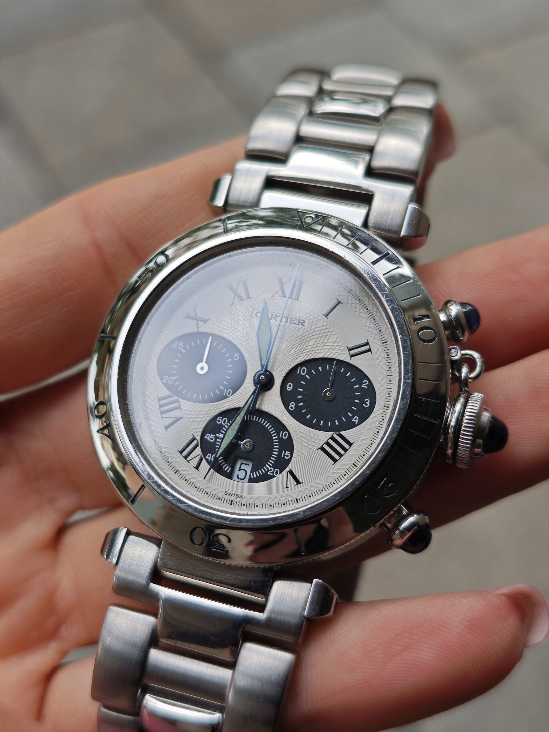 Cartier Pasha Chronograf - obrazek 6