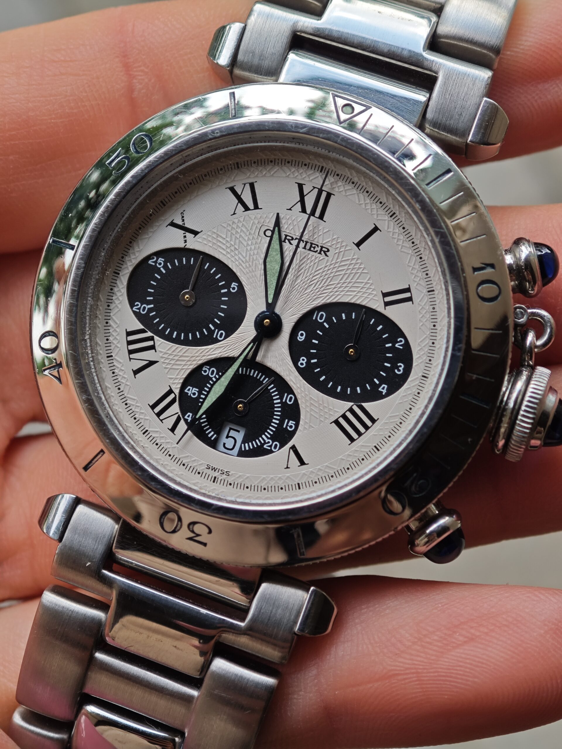 Cartier Pasha Chronograf - obrazek 5